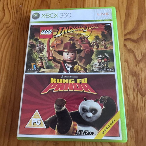 Lego Indiana Jones & Kung-fu Panda Xbox 360 game
