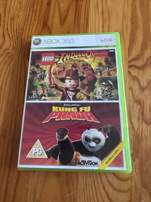 Lego Indiana Jones & Kung-fu Panda Xbox 360 game