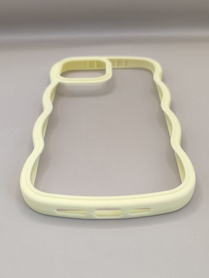 iPhone 13 Pro Max case with transparent back like new