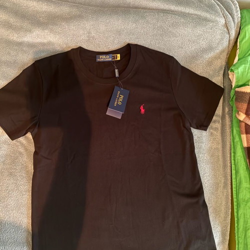 Polo Raulph Lauren T shirt new, medium size, black