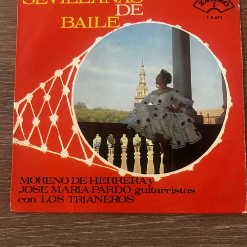 Sevillanas de Baile 45 RPM record like new, Latin