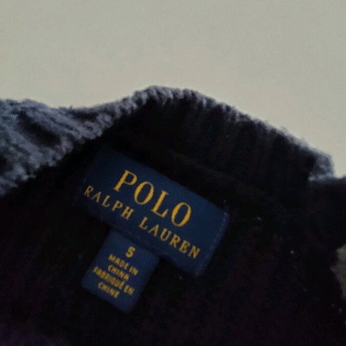Ralph Lauren pullover for boys 5 years, size 116, like new