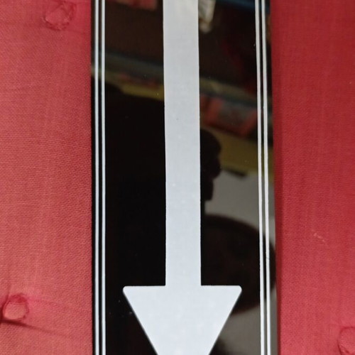Direction sign arrow with strong adhesive