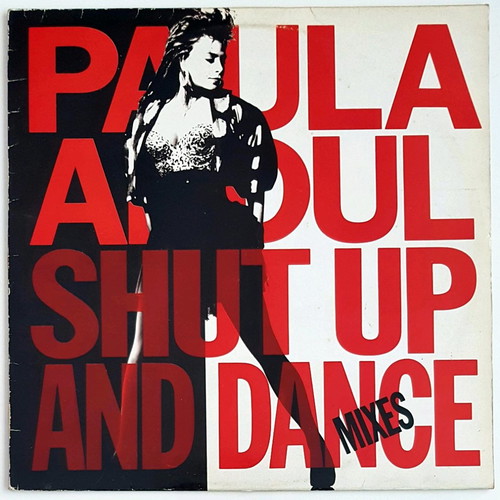 Paula Abdul Shut Up And Dance vinyl record like new