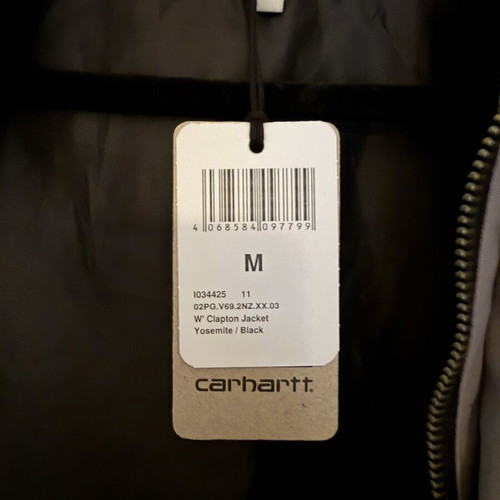 Carhartt Clapton Wip jacket, grey, size M