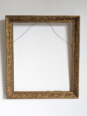 Wooden carved picture frame used 48x58