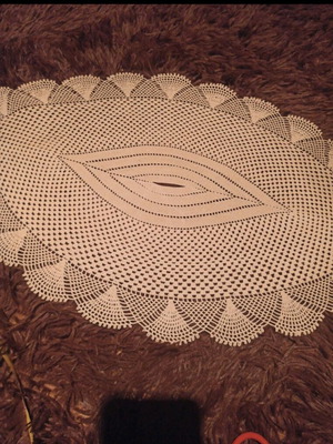 Handmade table runner new 69cm x 39cm