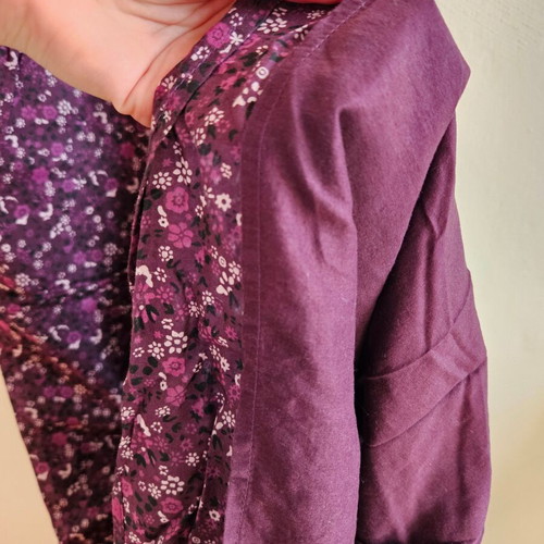 United Colors of Benetton Purple Dress Size M Like New