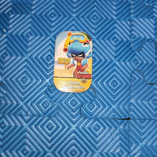 Brawl Stars Nita collectible metal tags like new, set of 6 pieces