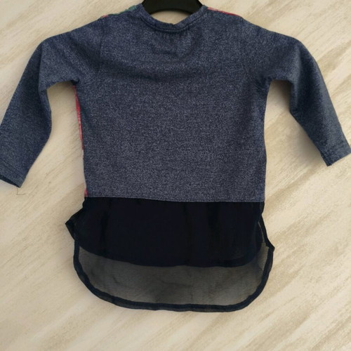 Energiers girl’s long-sleeve shirt La Vie est Belle like new, age 2