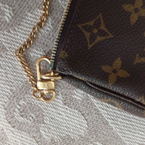 Louis Vuitton mini pochette καινούργιο, καφέ χειρός συλλεκτικό