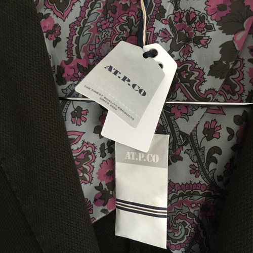 At.p.co cotton blazer new with tags, brown, size 48