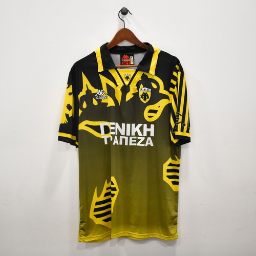AEK football home jersey 1997-98, size large