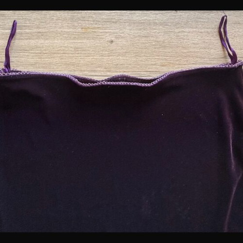 Danoff velvet pencil skirt, vintage, purple, size M-L
