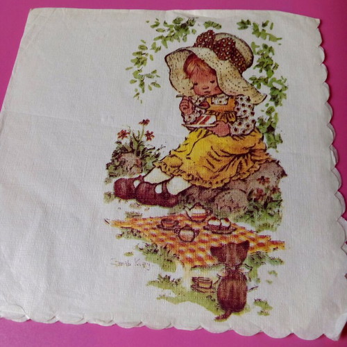 Sarah Kay vintage napkin like new