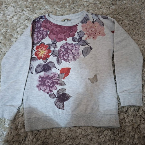 Ovs Fashion blouse for 6-year-old girl, gray, like new