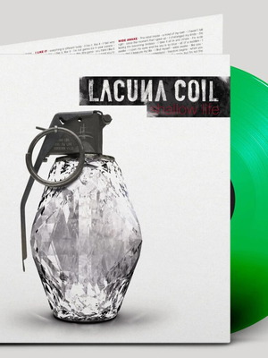 Lacuna Coil Shallow Life 2023 Limited Edition Green Vinyl LP New