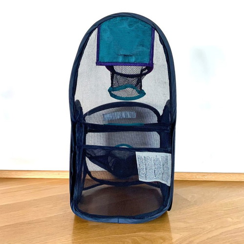 Playhut Sharper Image fold-up portable desktop basketball used