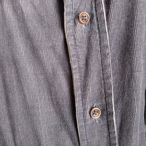 Shirt used, gray, XL, coulé fabric