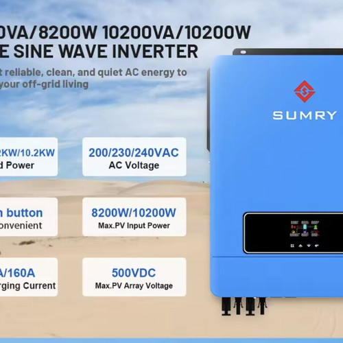 Inverter MPPT On/Off Grid 10.2KW New