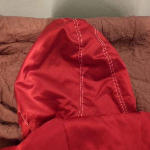 Earthbound jacket windbreaker waterproof like new, blue and red, size XL