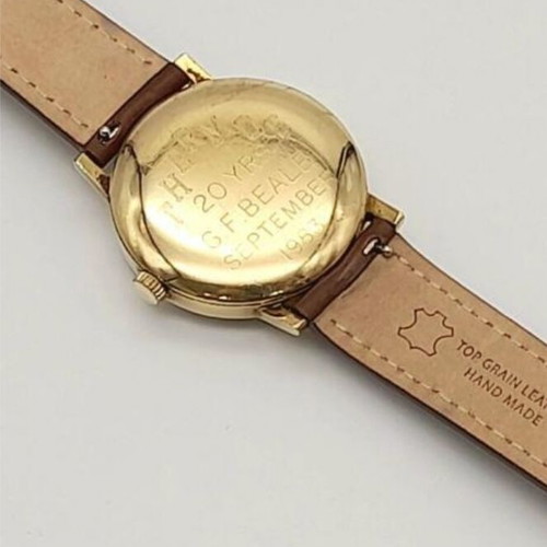 Montine Swiss Men's Watch 9K Gold Used Automatic Day Date