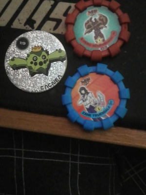 Pokemon and Yu-Gi-Oh caps like new, set of 3 pieces