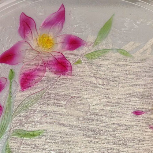 Decorative platter used