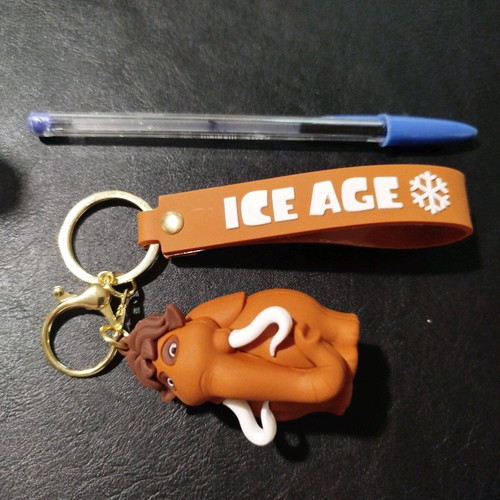 Ellie Ice Age keychain new, rubber material