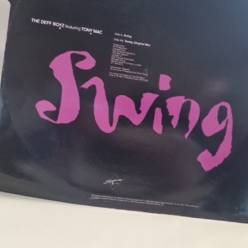 Swing vinyl record used