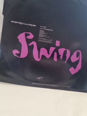 Swing vinyl record used