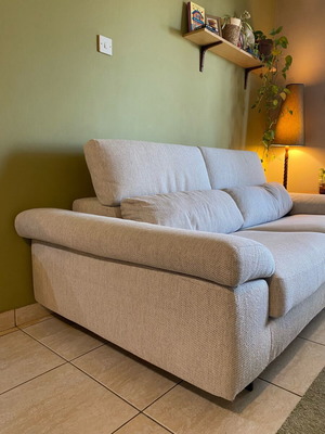 Poltronesofa Italian Sofa 3 Sitter Like New 93x220x113