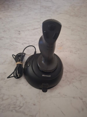 Microsoft SideWinder USB Joystick used, model X05 / X08 for PC