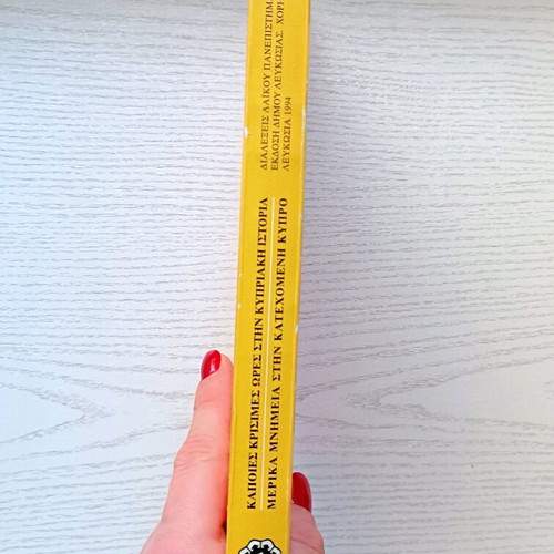 Some Critical Hours in Cypriot History new book