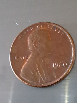 one cent usa 1980