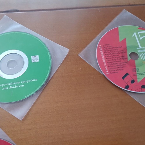 Vintage Christmas CD set of 5 with carols and festive songs