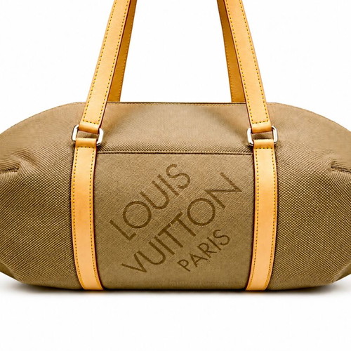 Louis Vuitton Attequant Weekend Bag like new, beige khaki