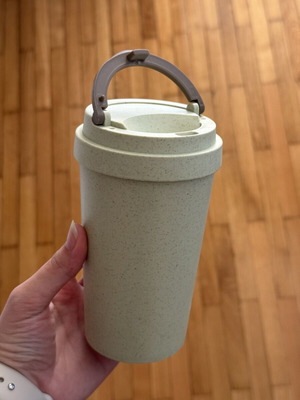 Mint Coolbee Travel Mug 400ml new