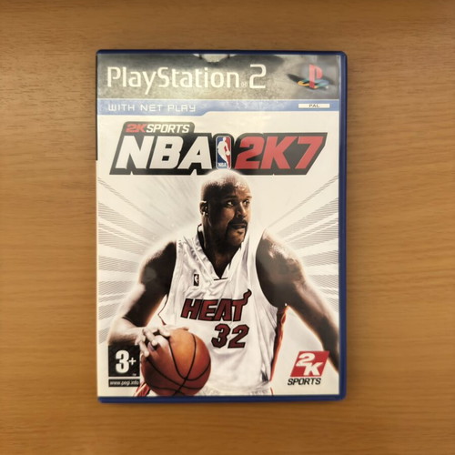 NBA 2K7 PS2 game used, complete in box with manuals