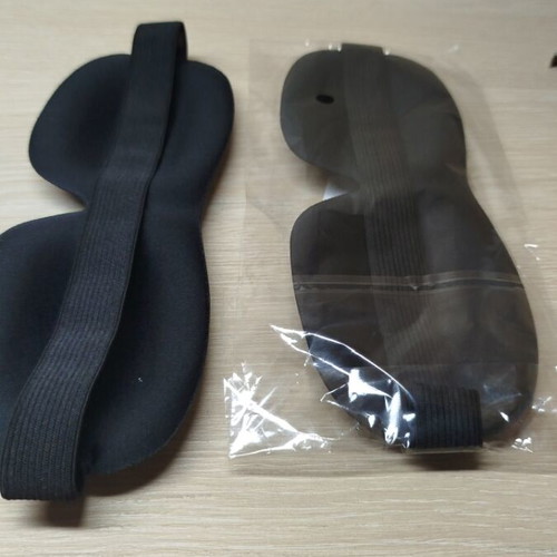Sleep mask fabric black color new