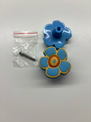 Children's daisy knobs new, pack of 10 with screws