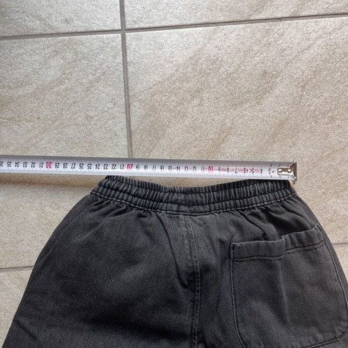 Zara Kids denim shorts like new, size 9 years 134 cm, black acid wash