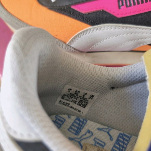 Puma rider athletic shoes like new, multicolor, size 38