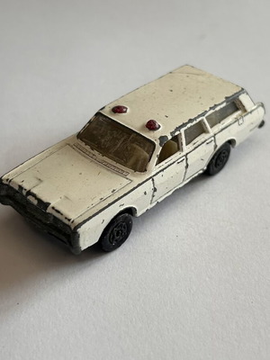 Matchbox 1971 Superfast No 55 Mercury Police Car