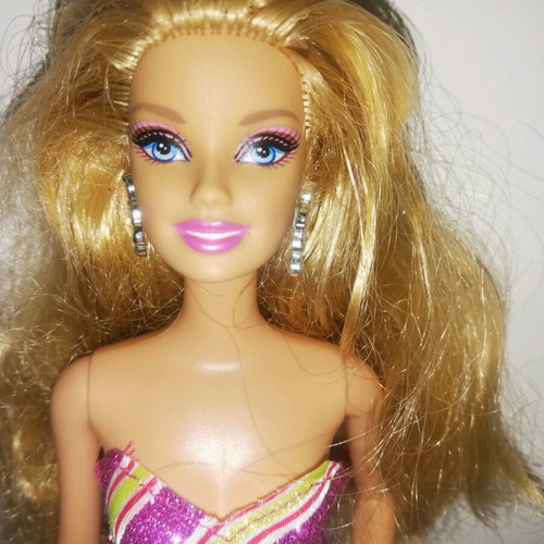 Barbie A Perfect Christmas 2011 used doll missing accessories