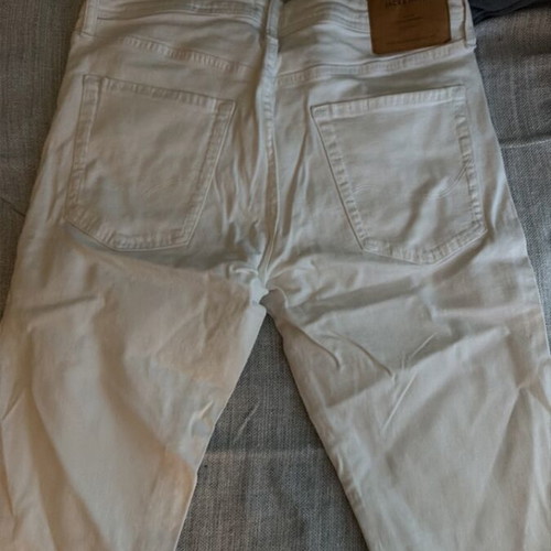 Jack & Jones men's white jeans like new, size L