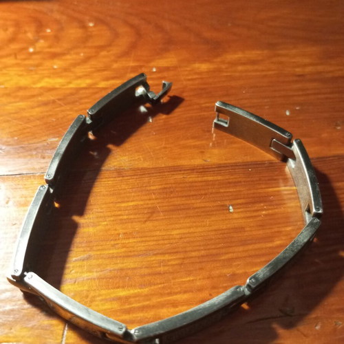 Handcuff bracelet used, length 22cm