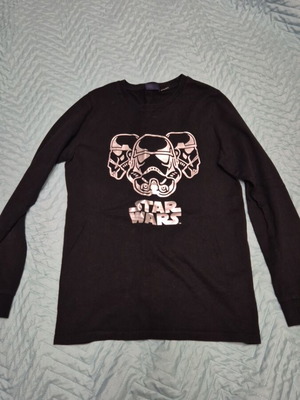 Μπλούζα Star Wars για αγόρι 9-10 ετών σαν καινούργιο, μαύρη LC Waikiki