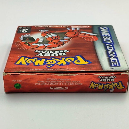 Pokemon Ruby Version Game Boy Advance used, PAL EUR