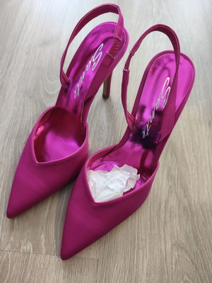Sante mules fuchsia size 38 new